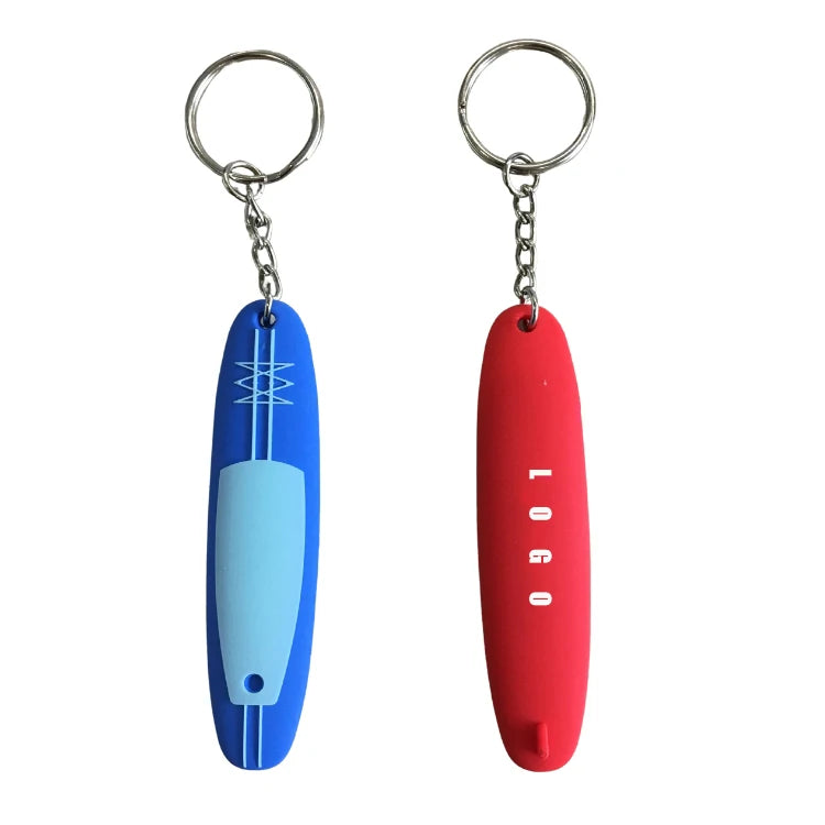 Kayak Promotion Gift OEM Keychain Manufacture 2D Logo Custom Silicone Rubber Keyring 3D Cute Anime Soft PVC Keychains