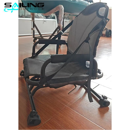 360 Swivel Folding Kayak Seat Aluminum Frame Canoe Chair