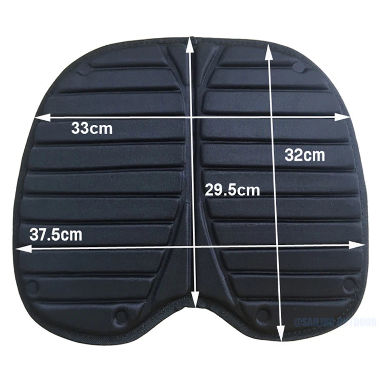 Portable Kayak Dragon Boat Seat Pad Polyester Foam Seat Cushion Outdoor Accessories