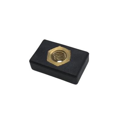 22*14*6.7mm Threaded Copper Buckle Plastic Block