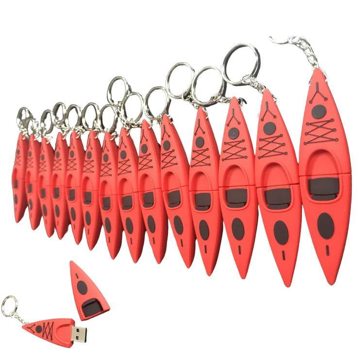 Kayak Promotional Gifts Swivel Usb 4GB 8GB 16GB Logo Keychain USB Flash Drive Swivel Pen Drives Custom Logo