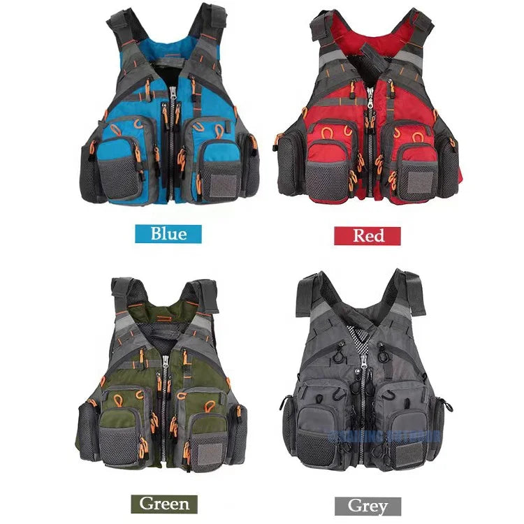 XL Multi-Functional EPE Foam Fishing Safety Vests