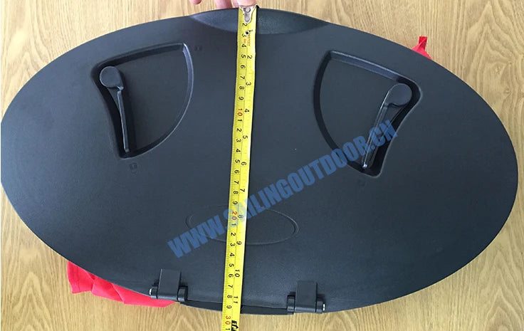 Waterproof Oval Kayak Hatch Cover Deck Plate With Red Bag Boat Accessories