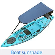 2PCS Modular One-Person Fishing Kayak 90cm Wide for Surfing Outdoor Activities Easy Storage