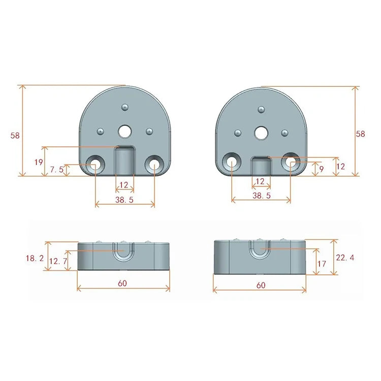 Plastic Fixed Rotating Buckle For Fin Pedal Drive Fixing Spare Parts Kayak Accessories