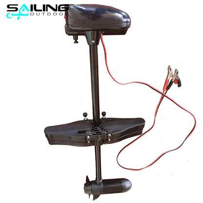 Kayak Motor With Fixing Parts For Penguin Pedal Fishing Boat With Motors Electric Hand Control Electric Thruster With Propeller