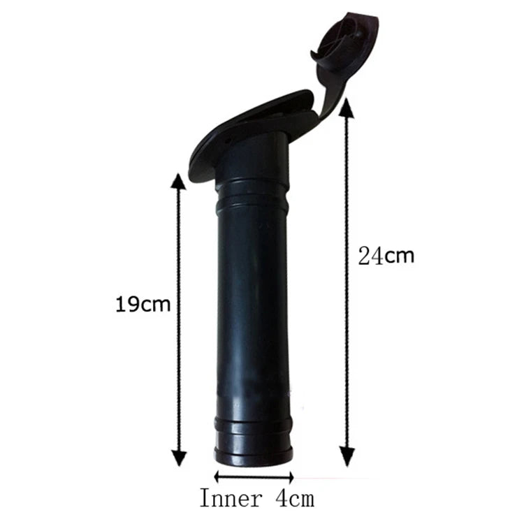 Best Selling Durable Using Plastic Fishing Rod Holder Pole Stand Kayak Canoe Fishing Rod Socket Fishing Accessories