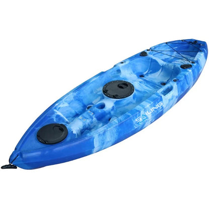 Rotomolded Plastic Skiff Boats Made in China Kayak Fishing Type Small Solo Recreational Sea Kayaks And Canoes