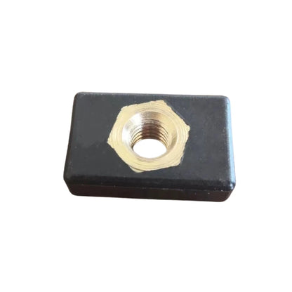 22*14*6.7mm Threaded Copper Buckle Plastic Block