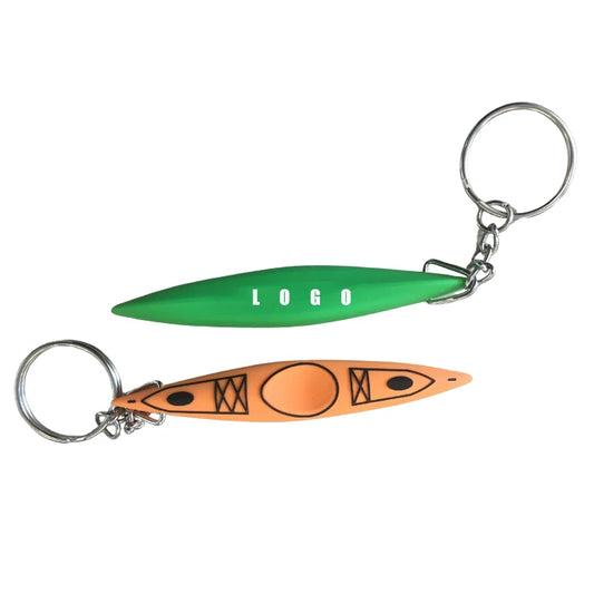 Kayak Promotion Gift OEM Keychain Manufacture 2D Logo Custom Silicone Rubber Keyring 3D Cute Anime Soft PVC Keychains