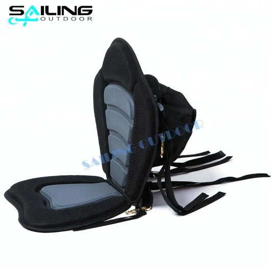 Sailing Outdoor Comfortable And Durability Deluxe Backrest Kayak Fishing Boat Seat With Pocket