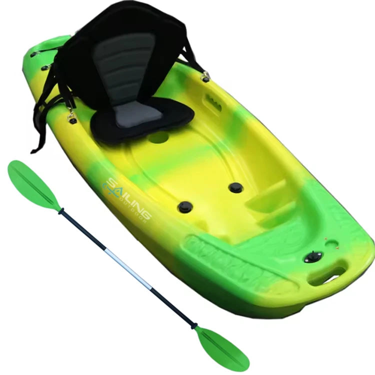 Small Youth Wave Kayaks and Canoes Hard Rotomolded Plastic Boats For Sale