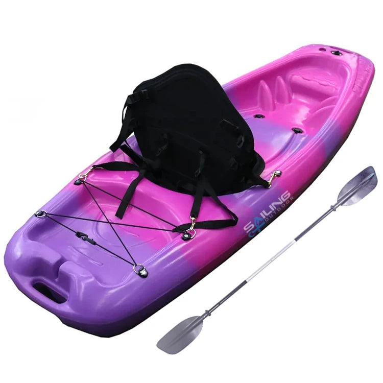 Small Youth Wave Kayaks and Canoes Hard Rotomolded Plastic Boats For Sale