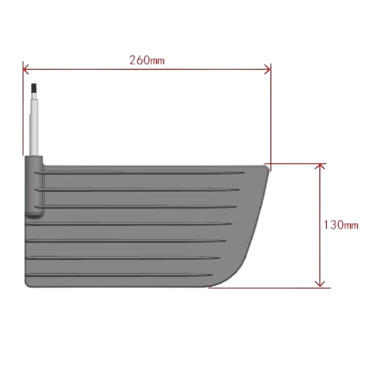 Kayak Rudder System Parts Ship Canoe Rudder Kayak Fishing Boat Sailing Accessories