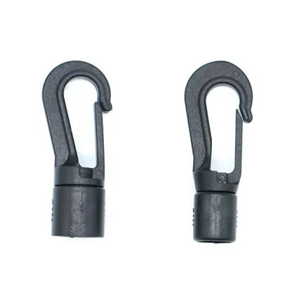 4mm,5mm,6mm Cord Plastic Safe Lock Outdoor Camp Kayak Boat Fishing POM Snap Hook Clip Bungee Shock Tie Cord Rope Hook