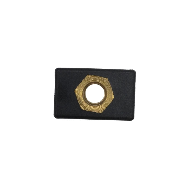 22*14*6.7mm Threaded Copper Buckle Plastic Block