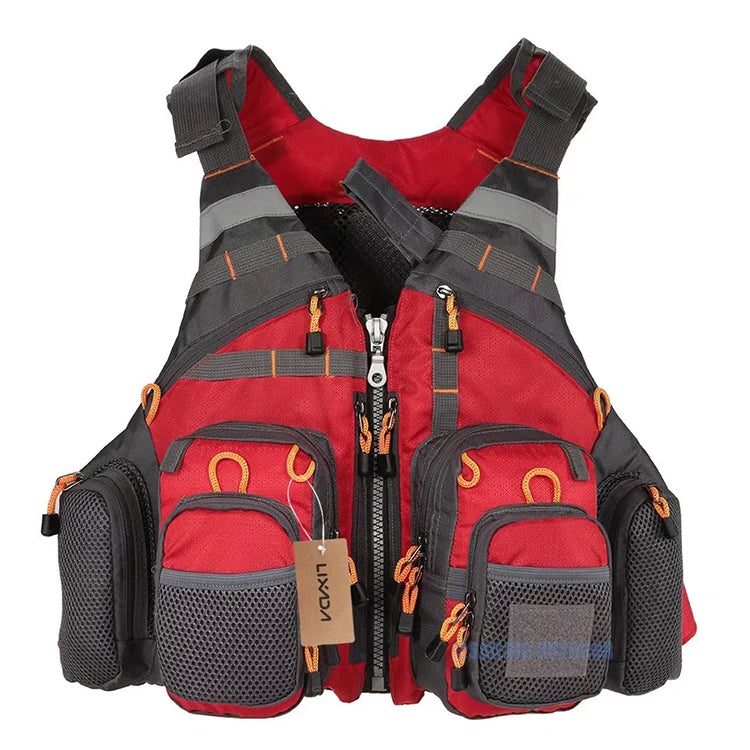 XL Multi-Functional EPE Foam Fishing Safety Vests