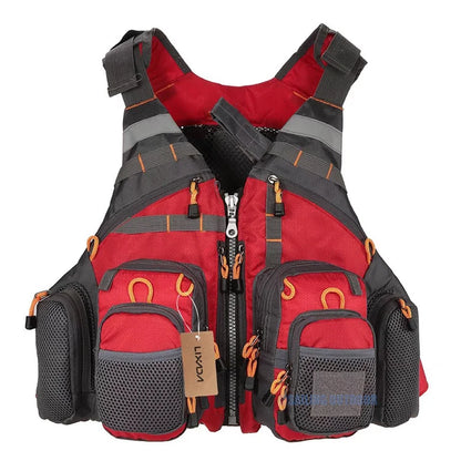 XL Multi-Functional EPE Foam Fishing Safety Vests