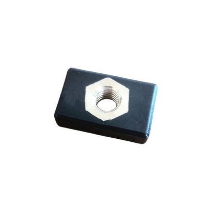 22*14*6.7mm Threaded Copper Buckle Plastic Block